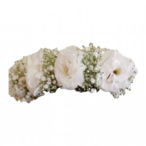 זר לראש לבן