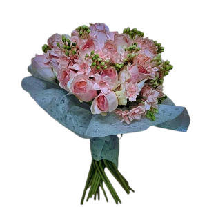 זר פרחים סינתטי