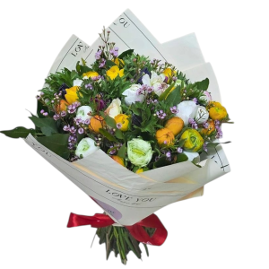 זר כלניות ונוריות