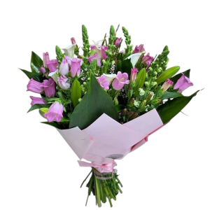 זר ורוד ראש השנה2