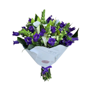 זר לבן סגול  ראש השנה 3